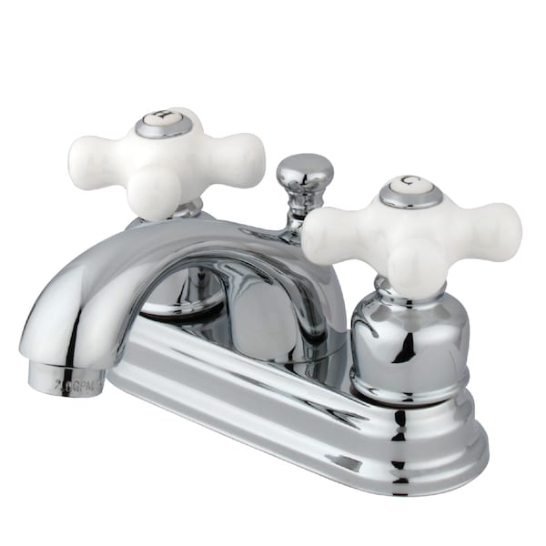4" Centerset Bathroom Faucet, Chrome